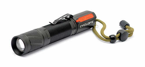 Cyclops CYCTF1200Rc Pocket Flashlight Black Aluminum 1200 Lumens